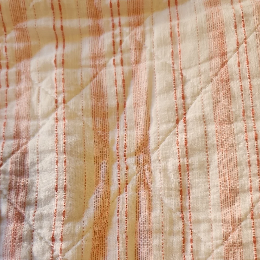 Pillow Shams Nicole Miller Pink and Cream